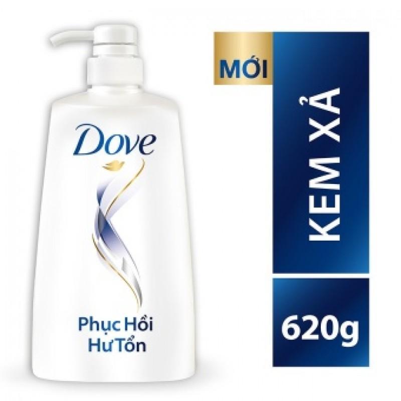 Dầu xả Dove Phục Hồi Hư Tổn vòi 620g