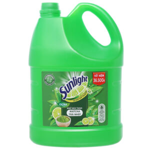 Nước Rửa Chén Sunlight Trà xanh 3,6 kg