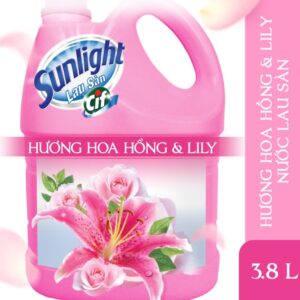 Vim lau sàn Sunlight 3.8kg Hồng