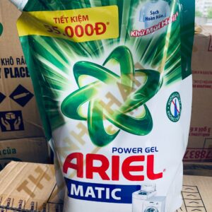 Nước Giặt Ariel túi 3,5kg Ban Mai (Xanh Lá)